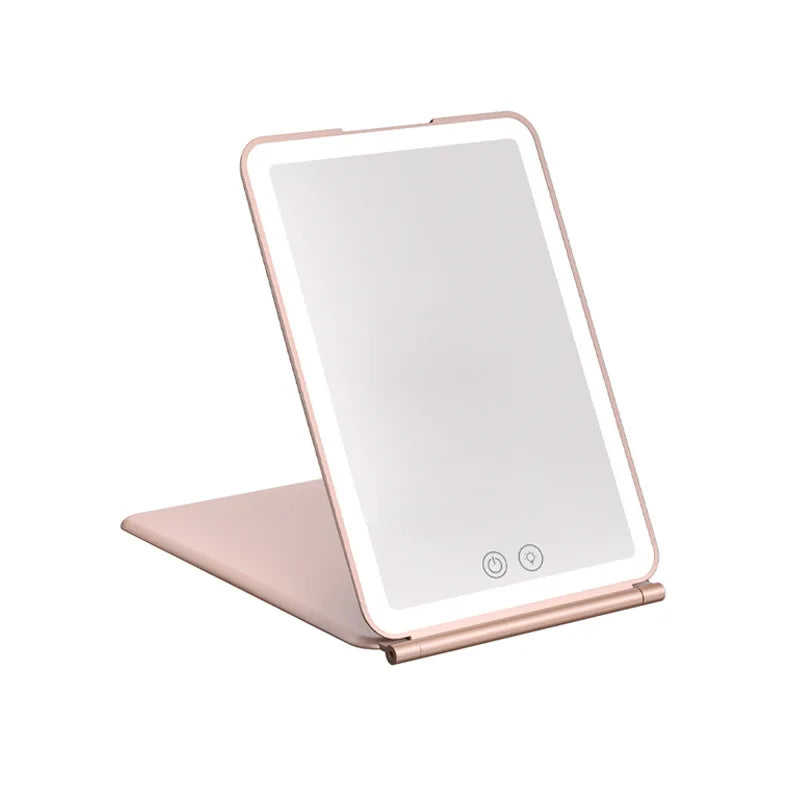 Folding Makeup Led Mirror