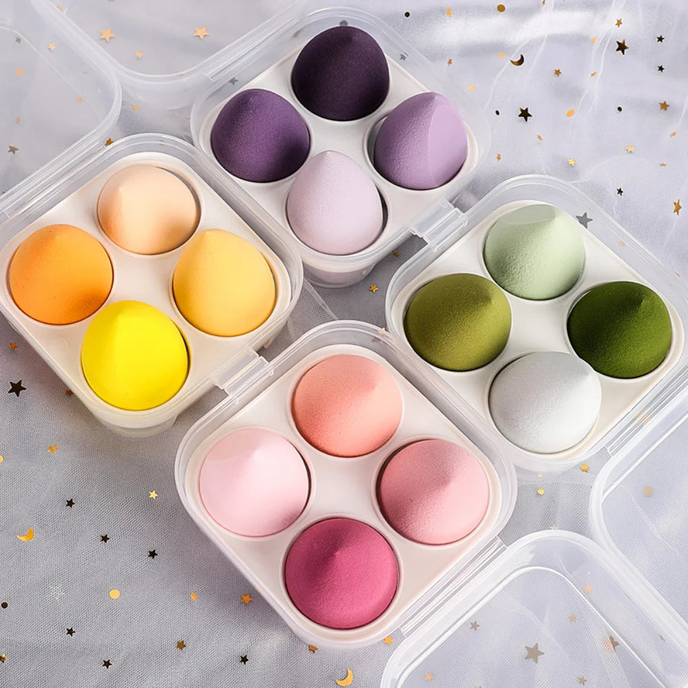 Makeup Blend Sponge Set - 4pcs